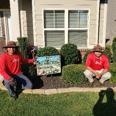 Super "Yard of the Month" Winner in the Saddlebrook subdivision. Our client since 2017. Won Yard of the Month for Saddlebrook subdivision.